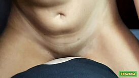 Cuckold boyfriend swallows cum from girlfriend's pussy 😈