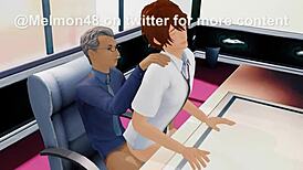 deans pet femboy got fucked hard by school dean in wild session. never thought id see such raw action in 3d cartoon style.