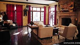 From tarot reading to pussy fucking with lexi lore & quinton james