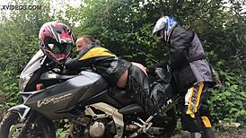 Nymphofist Gay Biker!