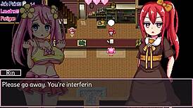 Noelle Shows Big Tits In Anime Game Hentai