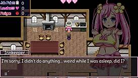 Noelle Shows Big Tits In Anime Game Hentai