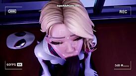 Spider Woman 3D Game Features Raw Uncensored Sex
