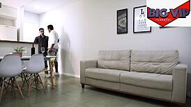 Victoria dias endures intense double penetration