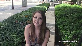 Quick Encounter By Cutie On The Stairs