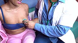 Indian doctor bangs patient hard in dirty hospital sex!