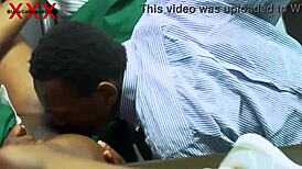 Lucky Teacher Gets Rough Sex from Two Naughty College Girls in Office for Grade Upgrades