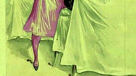 Back in the day, vintage erotic cartoons were popular in hentai and anime scenes.