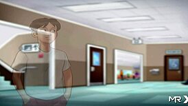 Summertimesaga teaches french in episode 1 35 with european anime style