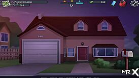 Summertimesaga teaches french in episode 1 35 with european anime style