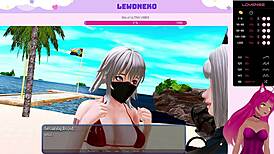 Vtuber Lewdneko Plays Harem Hotel Part 30