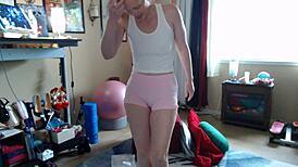 Aurora Willows unboxes a fan love gift, sharing her excitement with natural charm