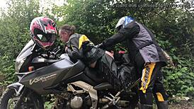 Nymphofist Gay Biker!