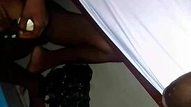 me and my wife in close-up amateur fun