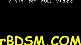 cheerful gal is playing with her new dildo, exploring bdsm and fetish toys