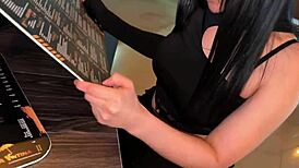 I take step-cousin to eat, so why she repays with rimjob?