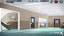 Summertimesaga teaches french in episode 1 35 with european anime style