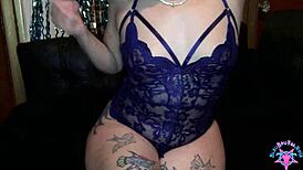 Juicy Katoree - Big Booty Slut Facesitting and Masturbating with Huge Dildo