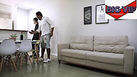 Victoria dias endures intense double penetration