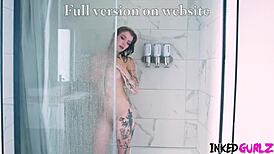 Inked babe Eden Ivy gets nailed hard in her tight ass by stepbrother.