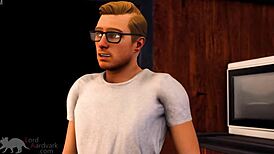 d va and fuckbuddies go wild with ass play and blowjobs.