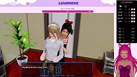 Vtuber Lewdneko Plays Harem Hotel Part 30