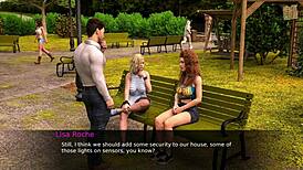 nursing back to pleasure with two hot teen 18+s out for a walk