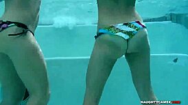 I enjoy this underwater booty shake