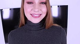 Arietta Adams and Grae Stoke deliver steamy POV blowjobs