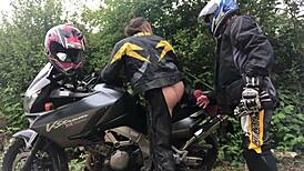 Nymphofist Gay Biker!