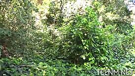 sampling tight babe mia hurley's sweet spot at legal age