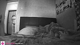 hidden camera captures petite teen in raw private action - vik freedom