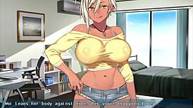 She became a slut in Kanobitch, fucking more in episode 4.