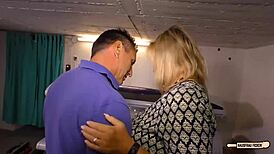 I’m obsessed with this blonde German housewife getting her amateur pussy pounded.