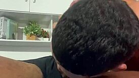 a marreta veio forte no meu rabo