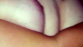 bbw duca wife using vibrator after a messy creampie, damn again