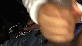 A Hoe Performs Detailed Blowjob and Sucking Actions