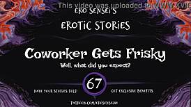 Coworker Shares Erotic Audio For Women