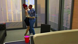 boss fucks customer in car service