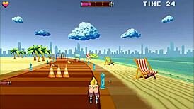 Roller Babe Hentai Game Ep 3 Features Outdoor Gangbang with BBC and BWC