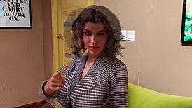 College Coed Whore Rides Hard In Milfs Of Sunville Gameplay Part 6.