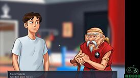 finally got my bike in summertime saga ep 54! 🏍️