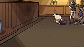 Bombshell barista serves coffee part 2 by tailblazer 😊