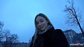 German Scout - Rough Anal for Perfect Fitness Model at Street Casting