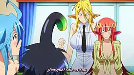 Monster musume girls fuck humans in everyday life episode 08.