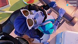 Saveass Rule34 Compilation with Overwatch Brigitte and Widowmaker