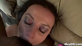 Teen Denice K Models Lingerie In Close-Up Bathing Scene