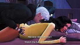 Playful Hearts 3D Hentai Preview