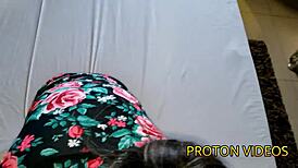 Does married bride try new bareback?