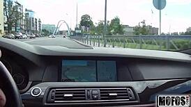 Cutie Gets Roadside Anal